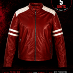 Tyler Durden Jacket - Red and White